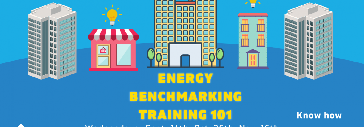 Fall Energy Benchmarking Training Graphic