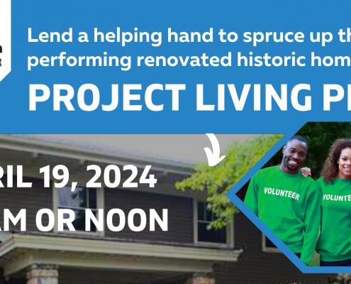 Volunteer April 19th at Project Living Proof